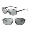 REONAS Polarized Pilot Sunglasses with Perfect for and UV400 Lenses Men's Color-Changing Lenses, Driving, Fishing, Protection, Color-Changing (Black)