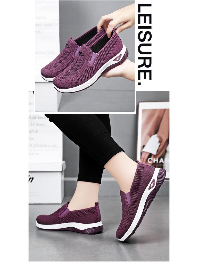 Women's Autumn Lightweight Comfortable Casual Shoes — Versatile, Non-Tiring, Ideal for Middle-Aged and Elderly.
