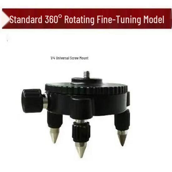 12-Line Level Kit: 360° Fine-Tuning Base, Tripod, Floor & Wall Stickers