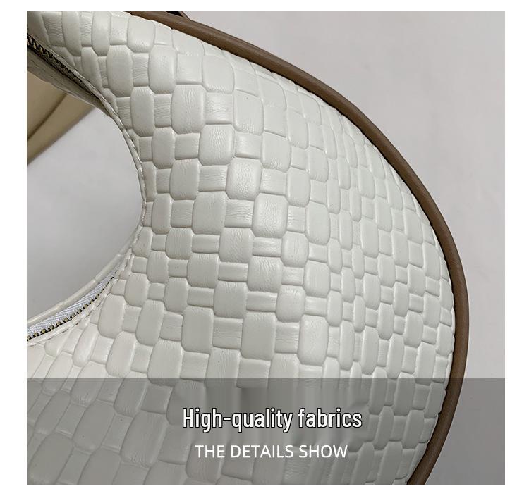 2025 Ρετρό Γυναικεία Τσάντα Χιαστί Σχήμα Ημισελήνου – Ειδικού Σχεδιασμού Τσάντα Ώμου