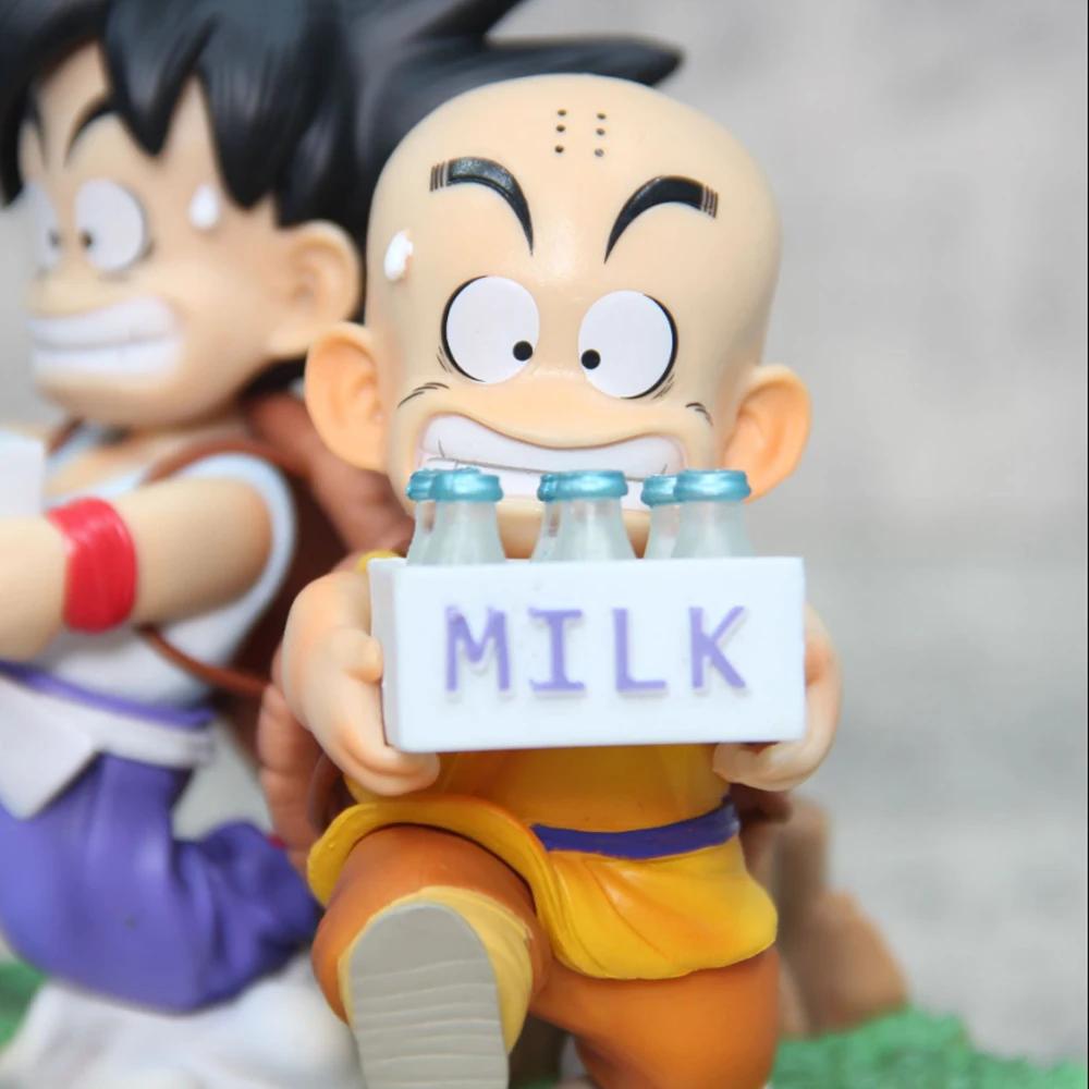 Dragon Ball Z Son Goku Kelin Send milk Action FigureCollection Manga Model Kid Toys Gift 15cm