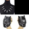 Premium Quality 2018 Halloween Costume Black Panther Necklace Jumpsuit Mask Ensemble