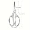 Multi-Function Kitchen Scissors Heavy Duty Sharp Stainless Steel Sliver Apartment Kitchen Accessories Cooking Shears for Chicken Meat Fish Poultry