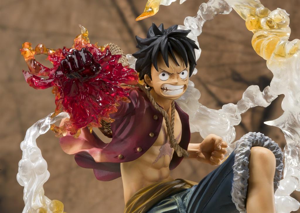TAMASHII NATIONS Figuarts ZERO Monkey Luffy Gomu Gomu no Fire D. -Battle Ver. Fist-