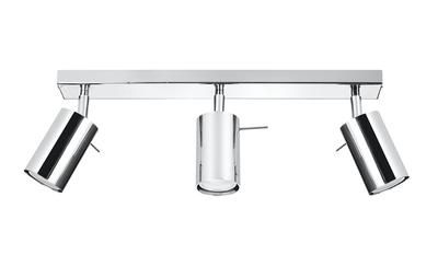RING 3 Chrome Ceiling Lamp