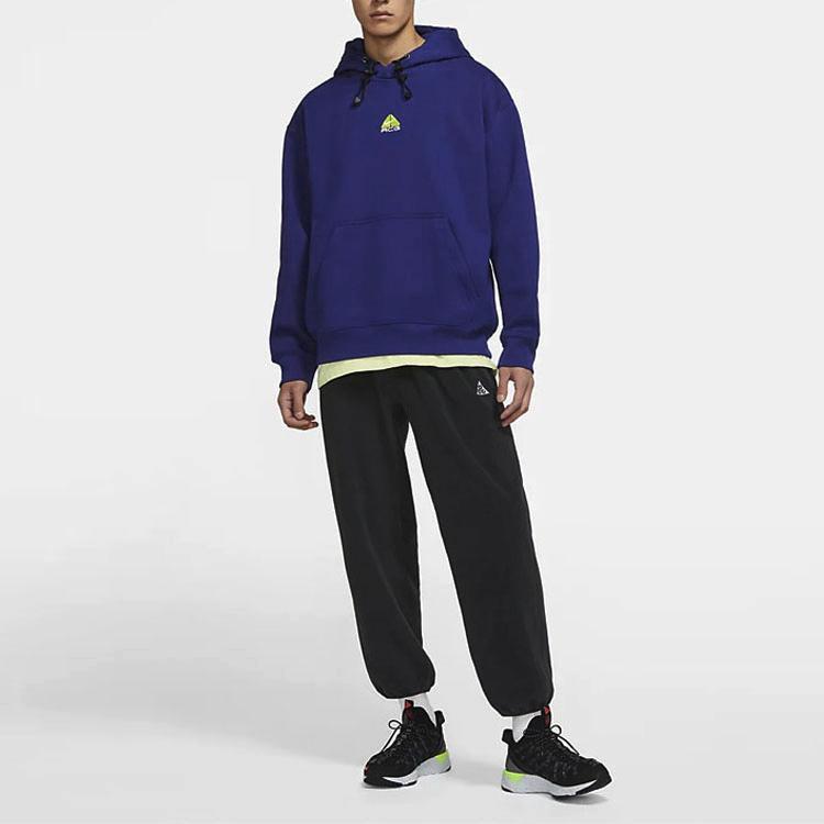 Nike ACG Fleece-Lined Warm Pullover Hoodie Unisex Hoodie Royal-Blue DH3088-455