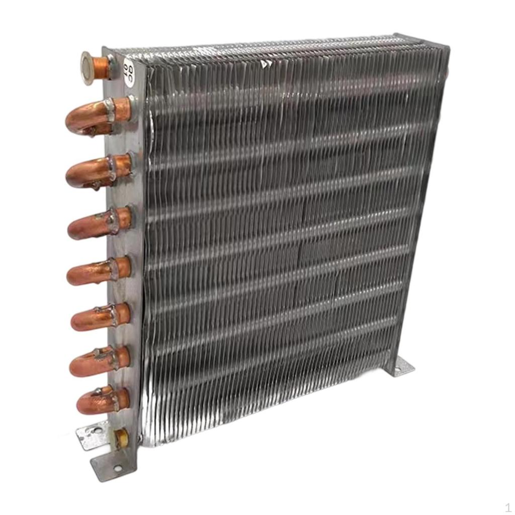 Cooled Radiator for Shellless Freezer Condenser Units