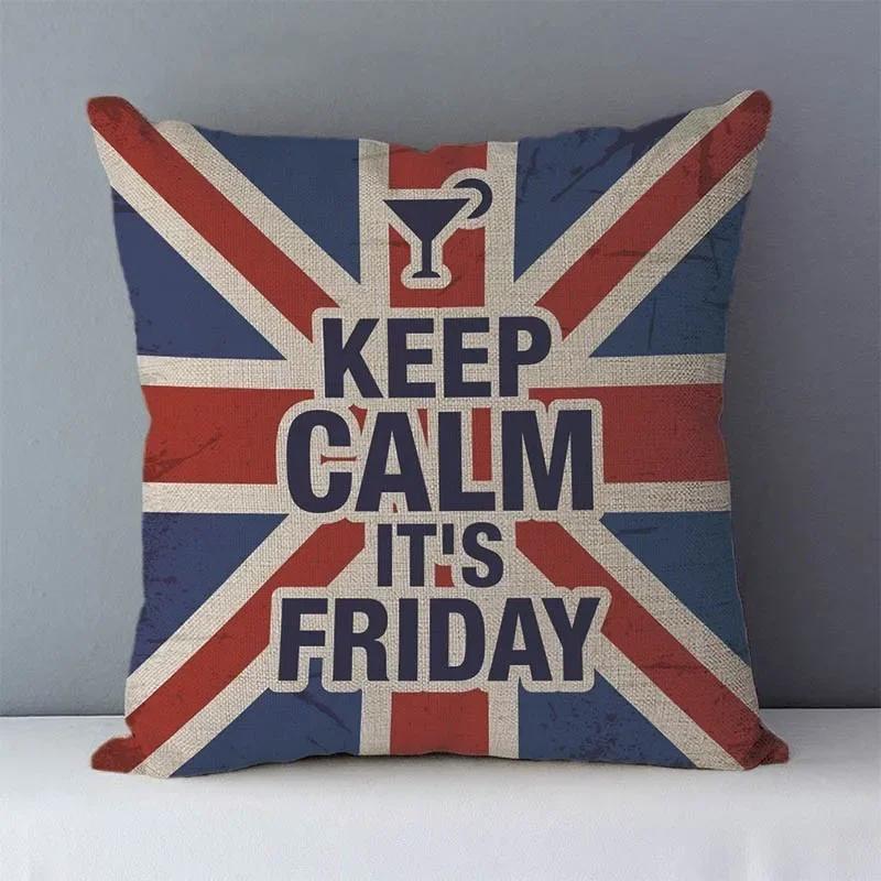 Retro Nostalgic Couch Cushion Cover Europe Style Home Decorative Pillows  Seat Back Cushion Quality Pillowcase for Bed