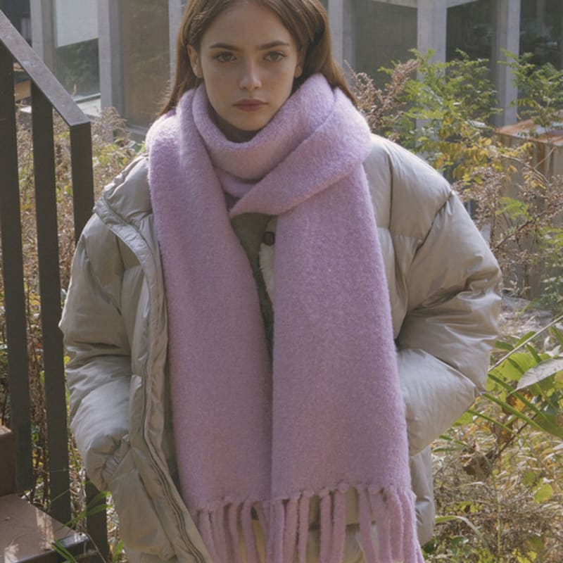 

Siyazu SIAC3034 Buckle Big Muffler_Lilac Lilac