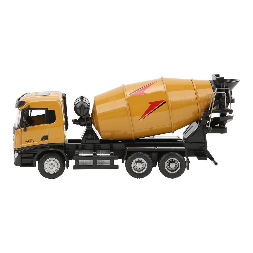 150 Scale Cement Toy Truck Alloy Construction Cement Mixer Toy Truck for Boys and Girls