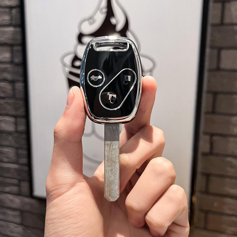 

Чехол для автомобильного дистанционного ключа из ТПУ, чехол для Honda Accord Civic CRV CR-V Pilot Insight Ridgeline, защитный держатель, сумка для ключей, аксессуары