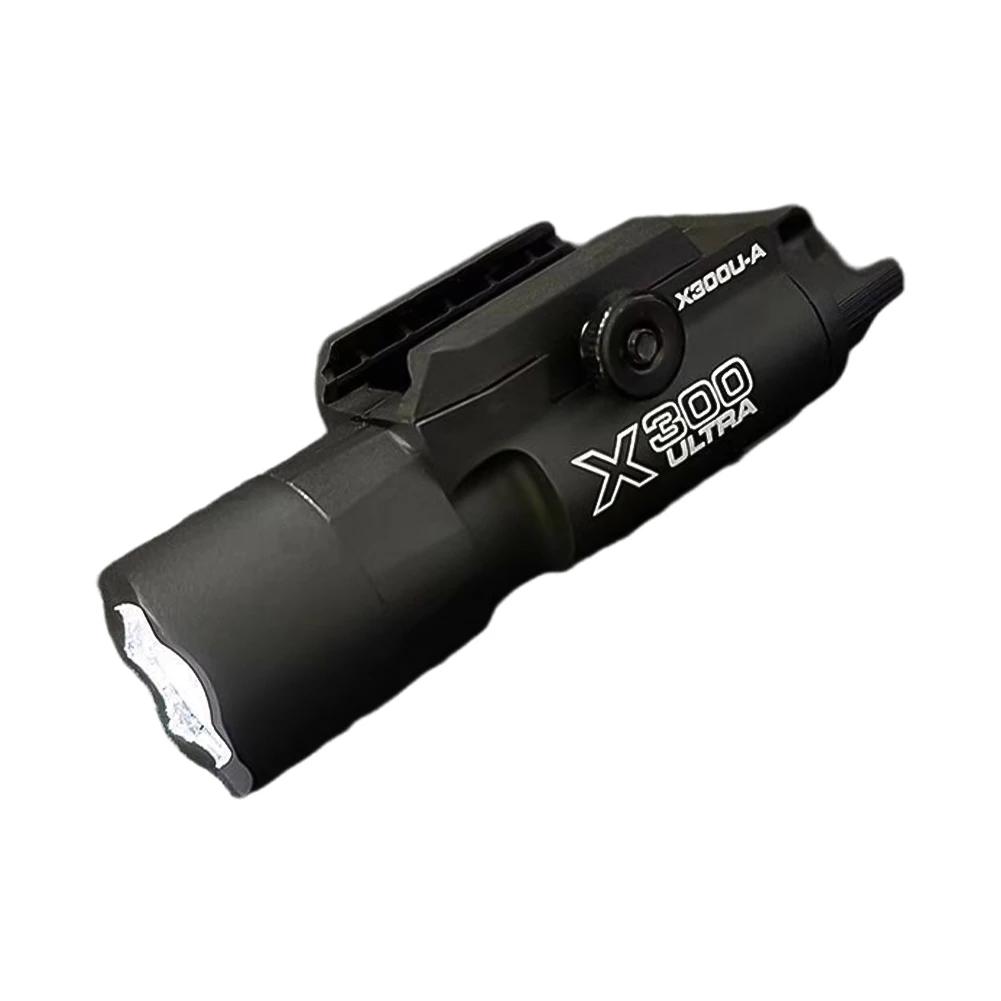 MultiFunctional X300U Scout Light Gun Light Lanterna Rifle Strobe Flashlight Fit 20mm Rail Airsoft Hanging FlashlightHunting