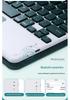 IPad 10 Schutzhülle mit Stifthalter & Bluetooth-Touch-Tastatur, Maus für Pro 11 / Air 11/6, Bunte Hintergrundbeleuchtung