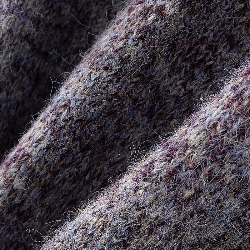 Women's Cozy Hooded Lamb Wool Blend Loose Pullover