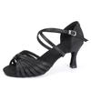 Scarpe da Danza Latina da Donna Tacco Alto 7CM Indoor Salsa Tango Scarpe da Ballo da Sala