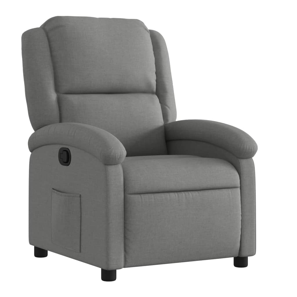 Relaxation Armchair Fabric Dark Grey
