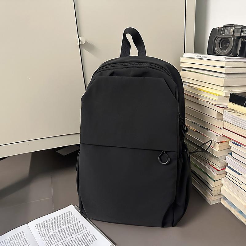 Schoolbag Schoolbag Girls Pure Large Capacity Versatile Trend Backpack Junior High School Students Sweet Wind Japanese High Value Backpack