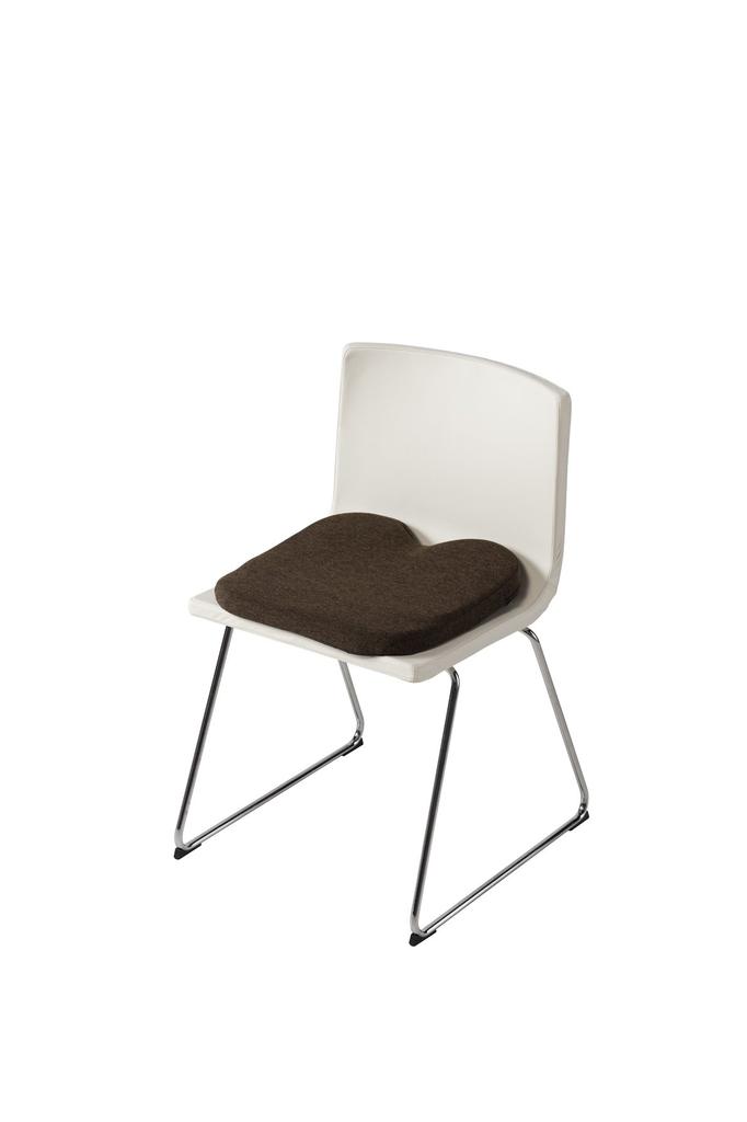 EXGEL Owl Comfy Cushion Made in Japan Lower Back Pain Prevention Cushion Urethane Chair Cushion OWF10-BR