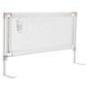 VEVOR Toddler Bed Rail, Kids Beds Guard Rail with Reinforced Iron Pipe and Oxford Cloth, Adjustable Height Bed Side Railing