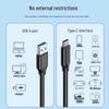Custom Type-C To USB Fast Charging Cable, 3A High Current, Aluminum Alloy