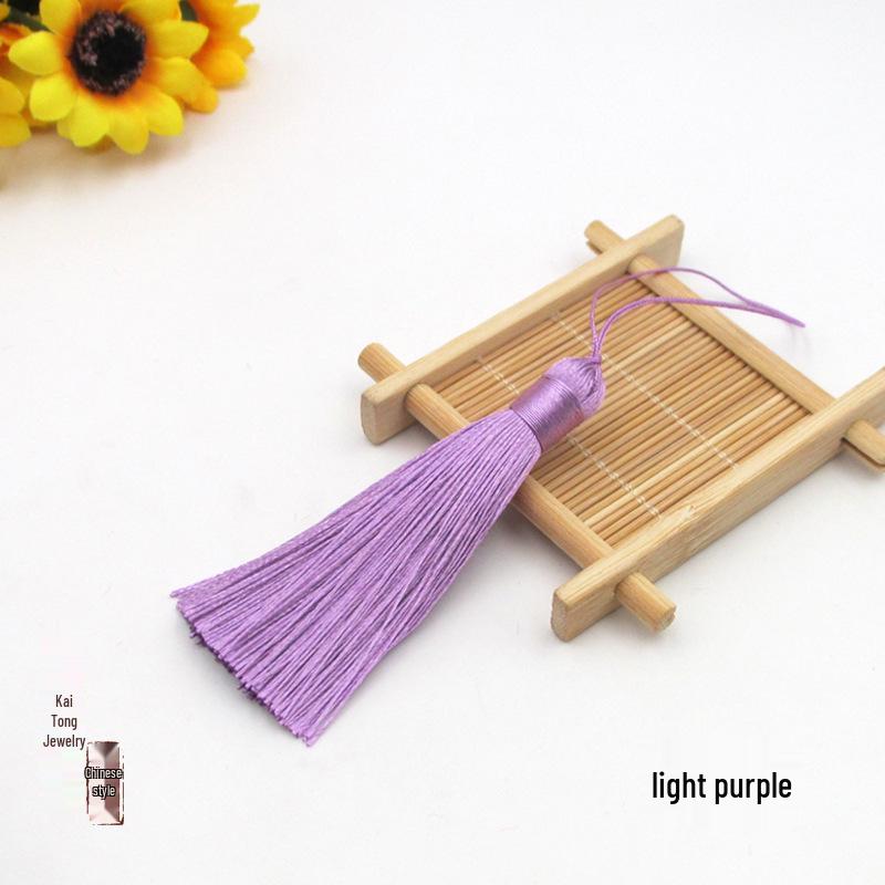 8cm Closed Loop Hanging Cord: Chubby Bookmark & Pillow Tassel