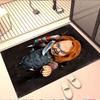 Bride of Chucky Print Rug, Washable Floor Carpet, For Entryway Dorm Laundry Room Office Study, Home Decor Birthday Christmas Gift