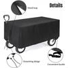 2025 New Cart Protectors 210D Silver Coated Polyester Waterproof Dustproof Travel Ready