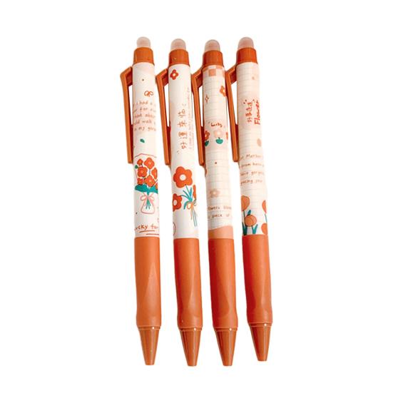 Penna cancellabile Penne gel creative per cartoni animati Kawaii Scrittura liscia Studenti Cancelleria Pen School