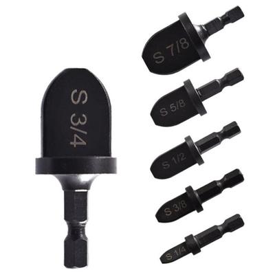 1/6PCS Imperial Tube Pipe Expander Support for Air Conditioner Conditioning Swaging Tool Drill Bit Pipe 7/8 3/4 5/8 1/2 3/8 1/4Inch