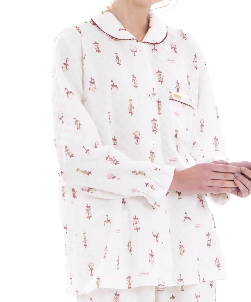 Cotton-lined (cotton-filled) Nutcracker Shirt Pajamas