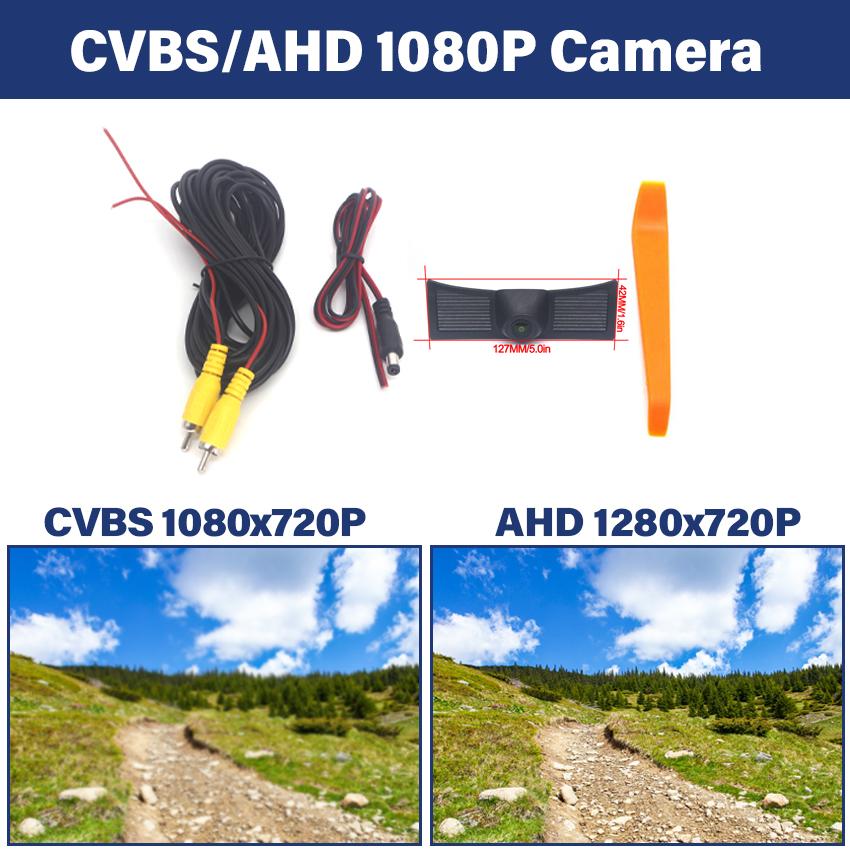 

Автомобильная передняя парковка AHD ночное видение положительный водонепроницаемый логотип камера для Toyota Land Cruiser 200 LC200 2018 2019 2020 2025 AHD 1280x720P