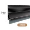 Door Seam Strip Adhesive Multipurpose Door Draft Stopper Wear-Resistant Door Draft Blocker Window Draft Stopper for Block Cold