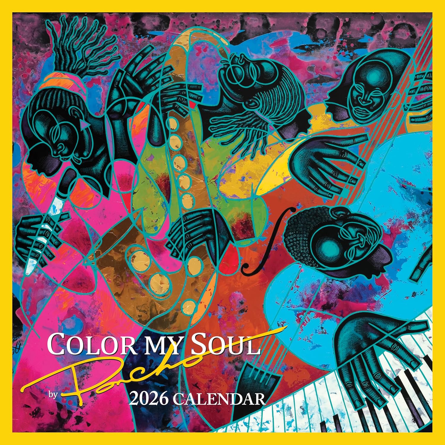 Shades of Color Color My Soul 2026 Wall Calendar 2026