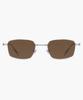 Likkeullou Rc Stainless Steel Amon F Folder Sunglasses Brown