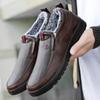 Men Boots High Quality Ankle Boots Men Lightweight Men Casual Shoes Winter Warm Fur Working Shoes Male Outdoor Zapatos De Hombre