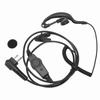 Intercom Earphone M Connector G Shaped Earhook Anti Interference Headphone For Motorola 318