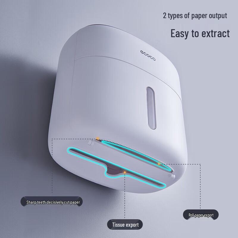 ecoco Wall-Mounted Double Layer Tissue Box