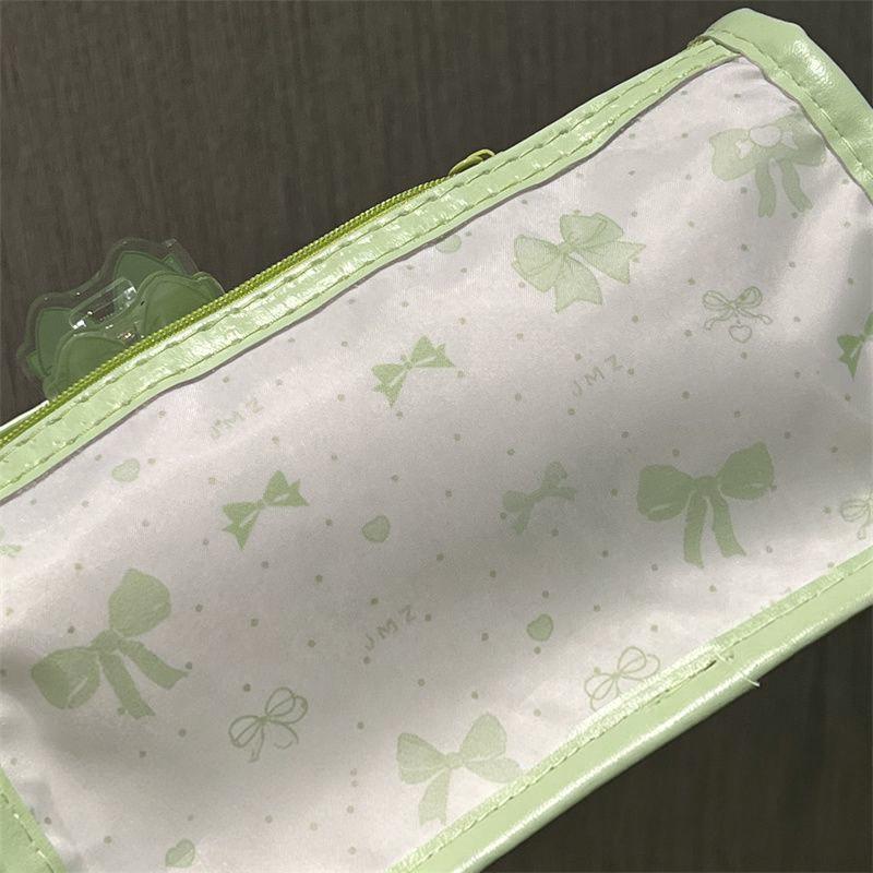 Cute Cartoon Translucent Pencil Case Double Layer Large Capacity Stationery Storage for Kids Students Art Class School Use
