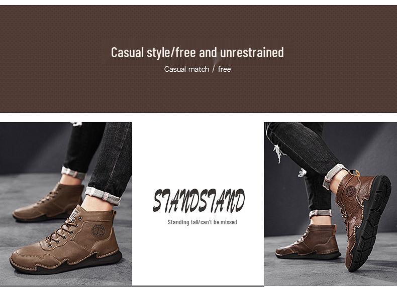 Men's High-Top Outdoor Work & Hiking Boots