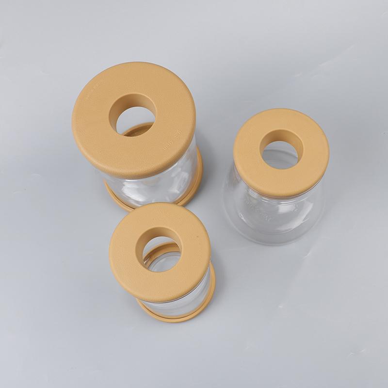Transparenter Blumentopf Hydroponischer automatischer Wasseraufnahme-Blumentopf aus Kunststoff