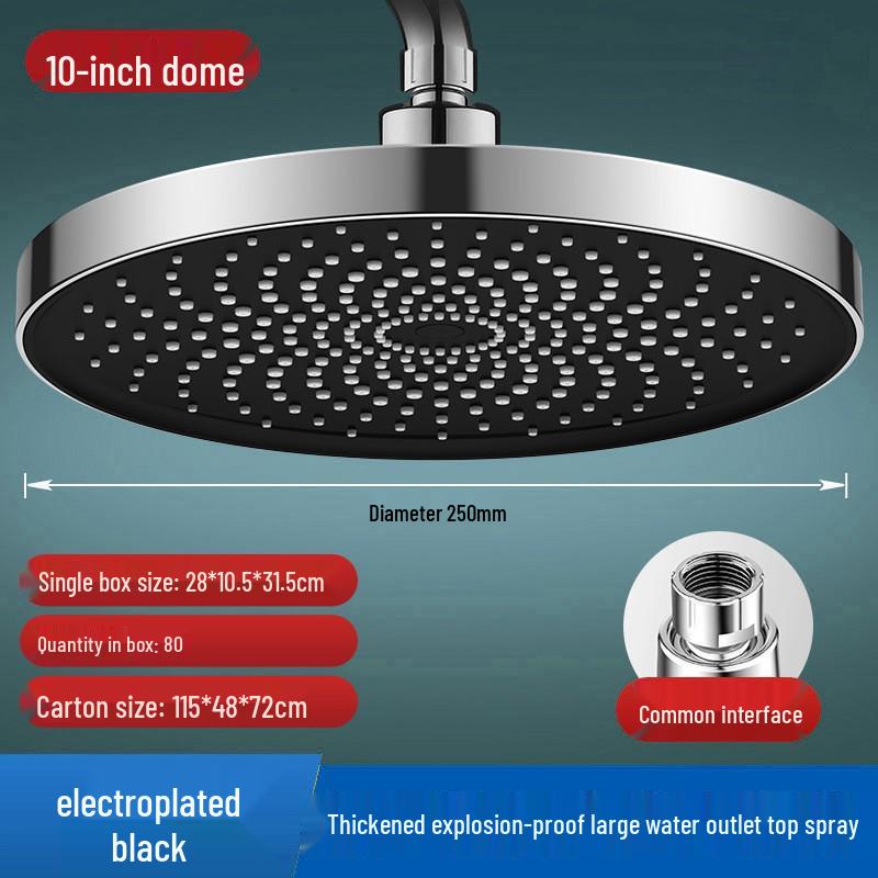 Set Booster per Soffione Doccia Pressurizzato per Bagno in Hotel e Casa