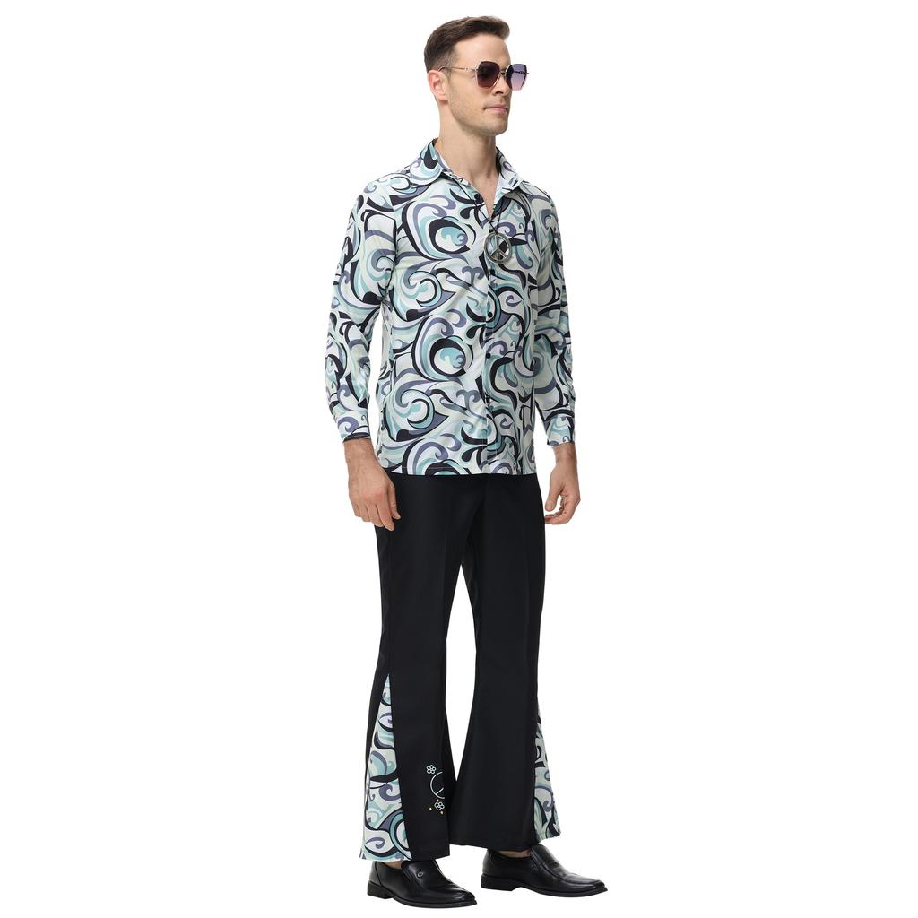 Hip Hop Festival Party Show Clothing Vintage Era Nostalgic Music Festival Orgy Disco Men's Clothing