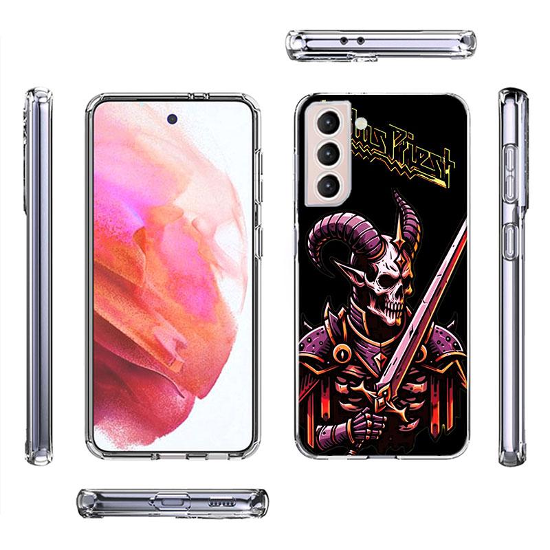 J-Judas P-Priest Band Phone Case For Samsung A16 A26 A36 A56 A17 A15 A25 A35 A55 A14 A24 A34 A54 A04S A05S Galaxy Note 20 10 9 8