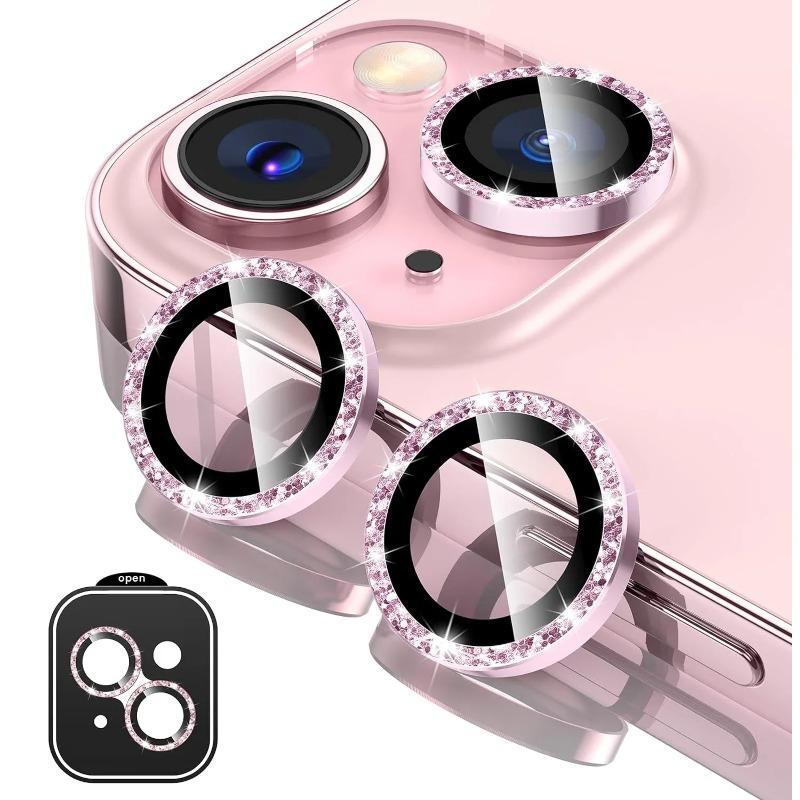 1 Set HD Metalen Camera Beschermfolie Voor IPhone 17 16 15 14Plus 13 Pro Max Krasbestendig Gehard Glas Lensdop Telefoon Accessoires