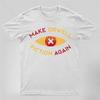 Machen Sie Orwell wieder zur Fiktion Geek T-Shirt Baumwolle Oversized Vintage Neue FrühlingSommer Kollektion Reguläre Passform Lässig
