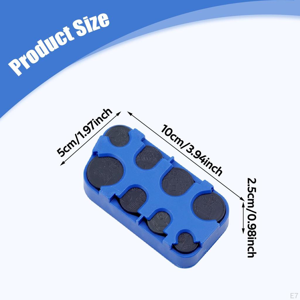 Holder Capsules Hobbyists Gifts Multi Compartment Interior Collection Supplies Portable Organizer