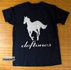 Deftones Koszulka Białe Logo Pony Zespół Rockowy Czarna Unisex T-shirt Rozmiar S-5XL