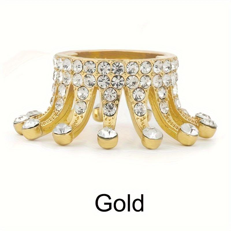 Retro Manicure Brush Holder Manicure Brush Painting Crown Brush Holder Manicure Accessories Tools 1pcs