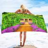 Microfiber Beach Towel for Adults Oversized Travel Beach Towels with Pouch -Quick Dry Pool Towels Large Sand Free Beach Towels