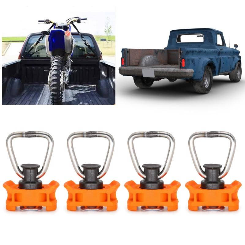 Versatile Lashing Rail End Fittings, For Easy Motorhomes Installation Easy Cargo Securing in Vehicles Trailer Transport